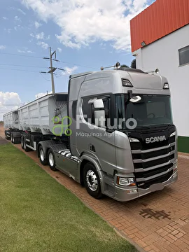 CAMINHÃO SCANIA R540 ANO 2021 + RODO CAÇAMBA TRUCKVAN ANO 2022