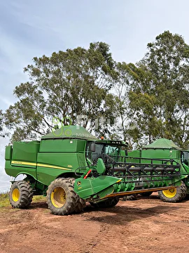 COLHEITADEIRA JOHN DEERE S550 ANO 2023
