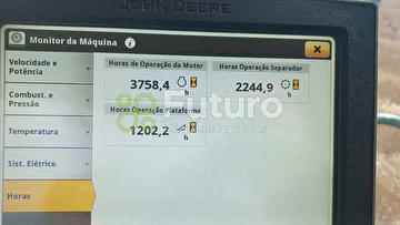 COLHEITADEIRA JOHN DEERE S760 ANO 2020