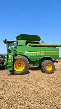 COLHEITADEIRA JOHN DEERE S680 ANO 2016