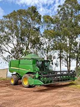 COLHEITADEIRA JOHN DEERE S550 ANO 2022
