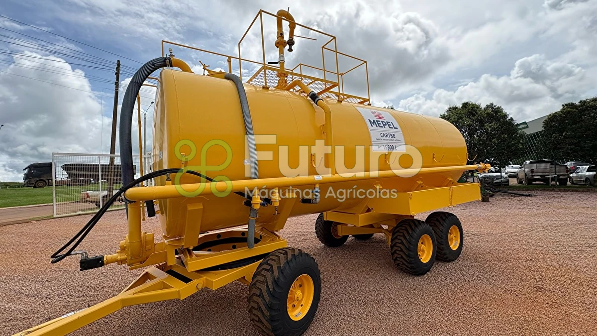 DISTRIBUIDOR MEPEL 15500L ANO 2021 - Futuro Máquinas Agrícolas