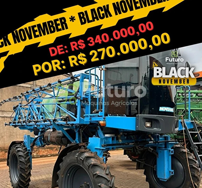 PULVERIZADOR MONTANA BOXER ANO 2010 - Futuro Máquinas Agrícolas