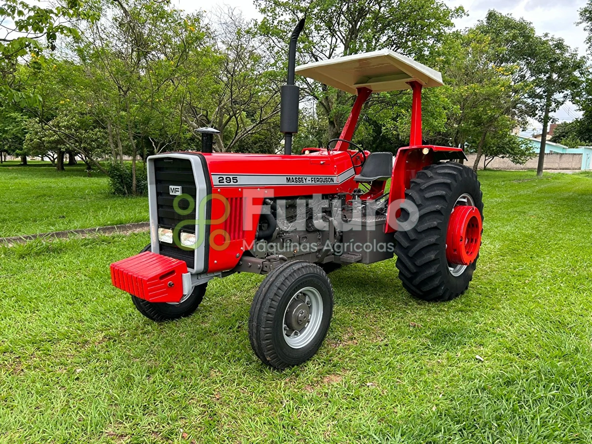 TRATOR MASSEY FERGUSON 295 ANO 1984 - Futuro Máquinas Agrícolas