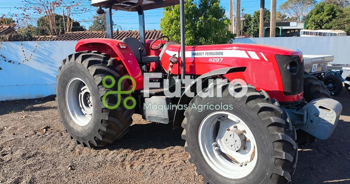 TRATOR MASSEY FERGUSON 4297 ANO 2012 - Futuro Máquinas Agrícolas