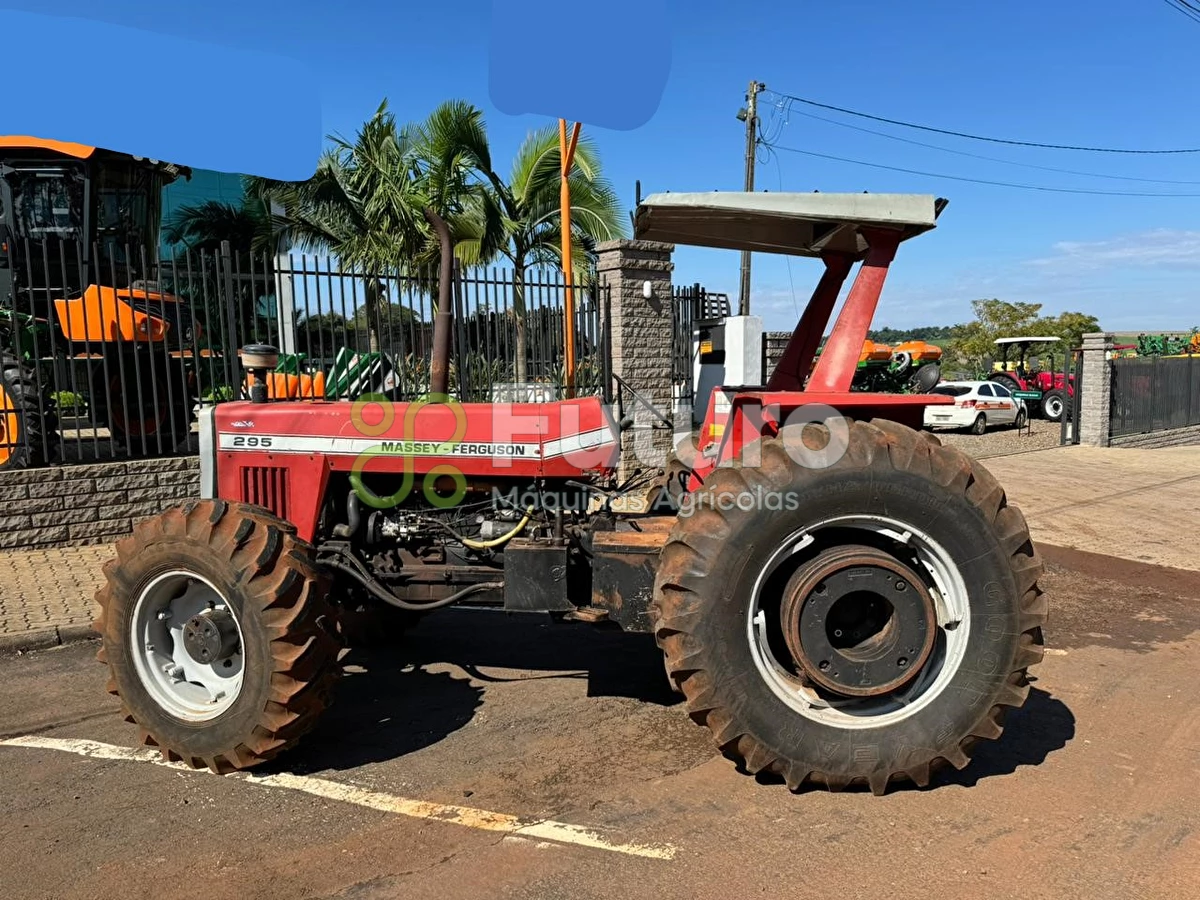 TRATOR MASSEY FERGUSON 295 ANO 1988 - Futuro Máquinas Agrícolas