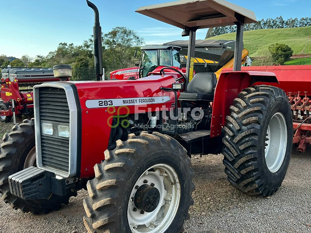 TRATOR MASSEY FERGUSON 283 ADVANCED ANO 1998 - Futuro Máquinas Agrícolas
